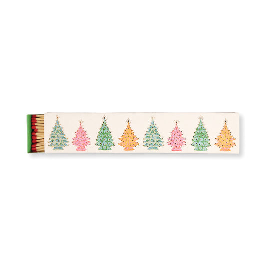 Slender Christmas tree matches