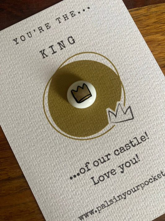 Dad’s pocket keepsake. Father’s Day gifting. His/ Him.