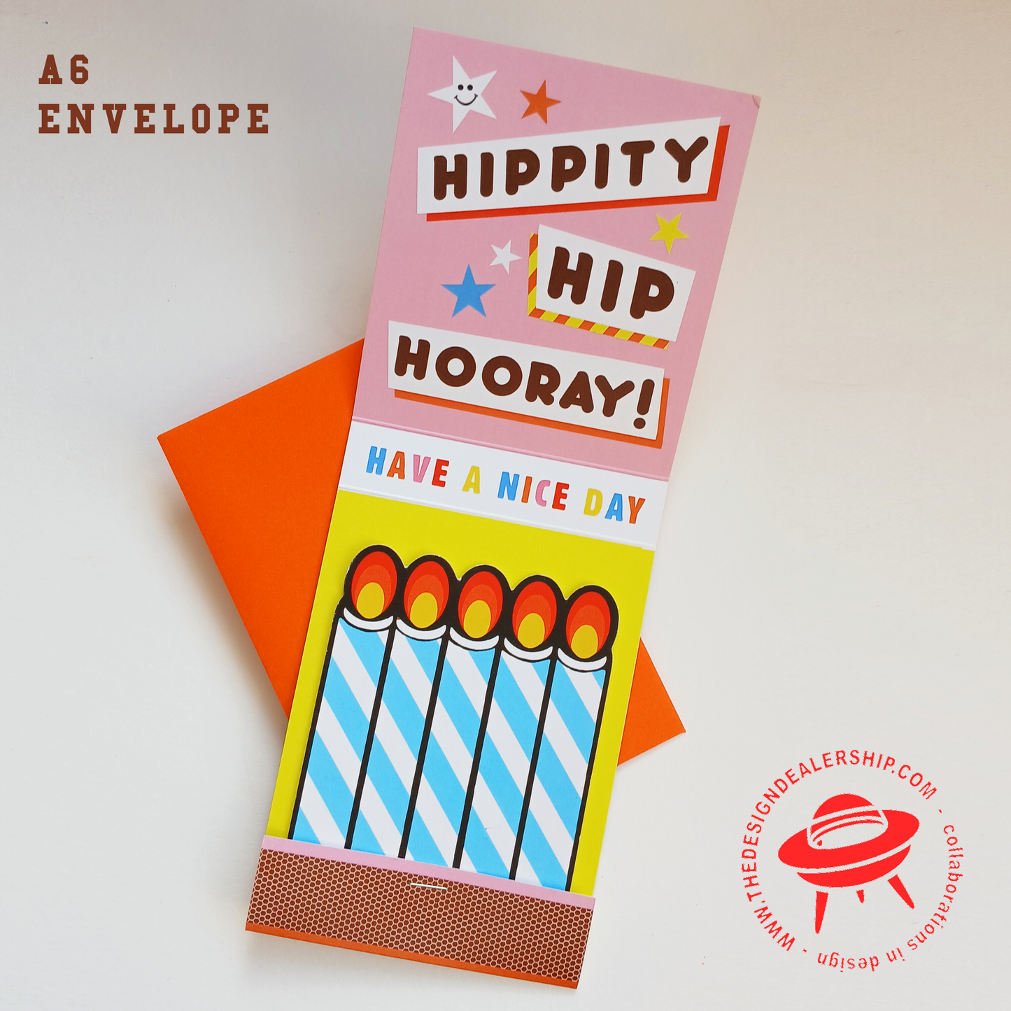 Giant Match book! Birthday cards