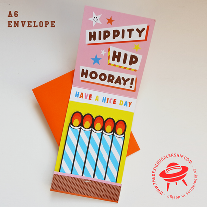 Giant Match book! Birthday cards
