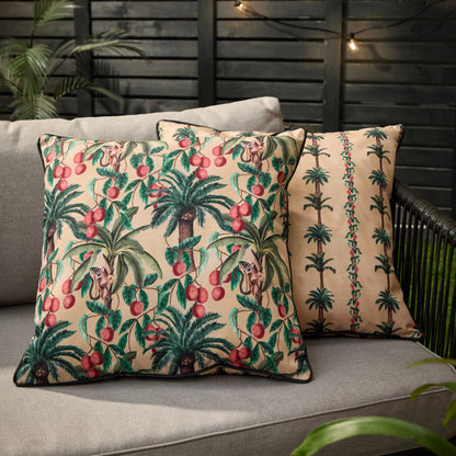 Monkey Palm Monkeys Outdoor Cushion Papyrus