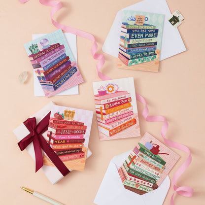 Happy Birthday Garden Guru - Foiled Bookish Birthday Card