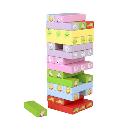 Animals Tumbling Tower