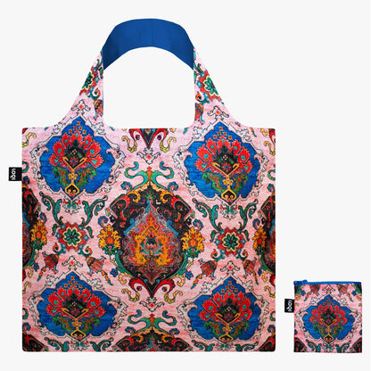 DECORATIVE ART Tapestry Tea Rose Recycled Bag