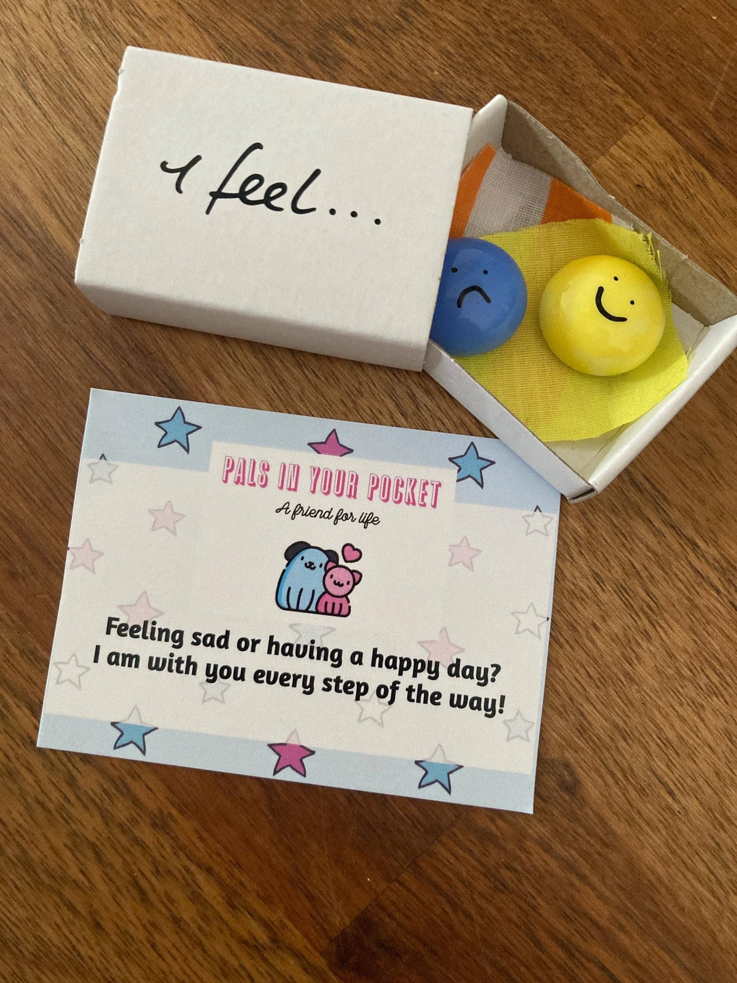 Emotion Comfort Pebbles For Mindfulness And Anxiety