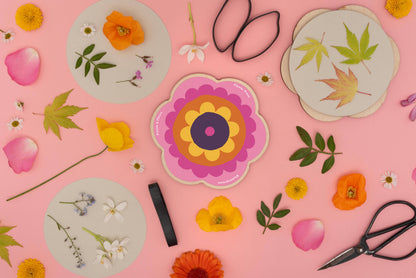 Flower Shaped Press - Pinks & Yellows