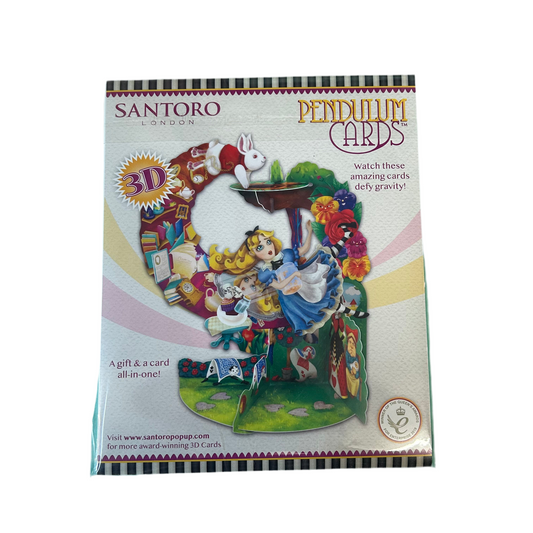 Alice in wonderland pendulum card
