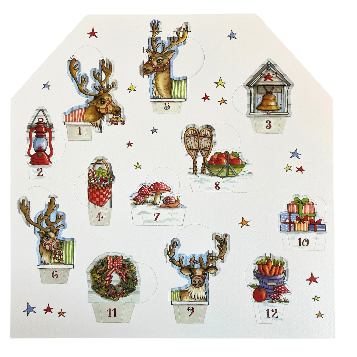 Reindeer Stables Advent Calendar