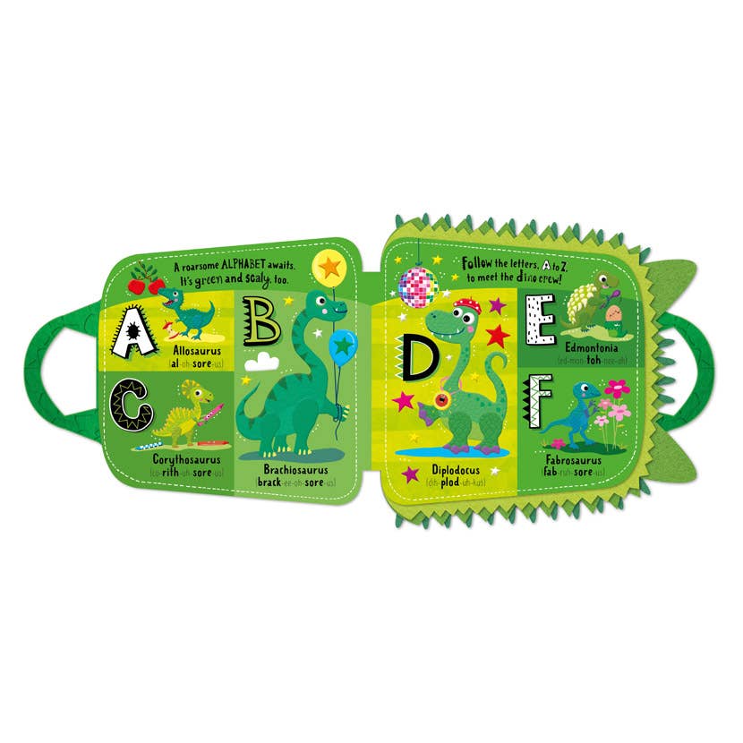 My Green and Scaly Dinosaur Backpack