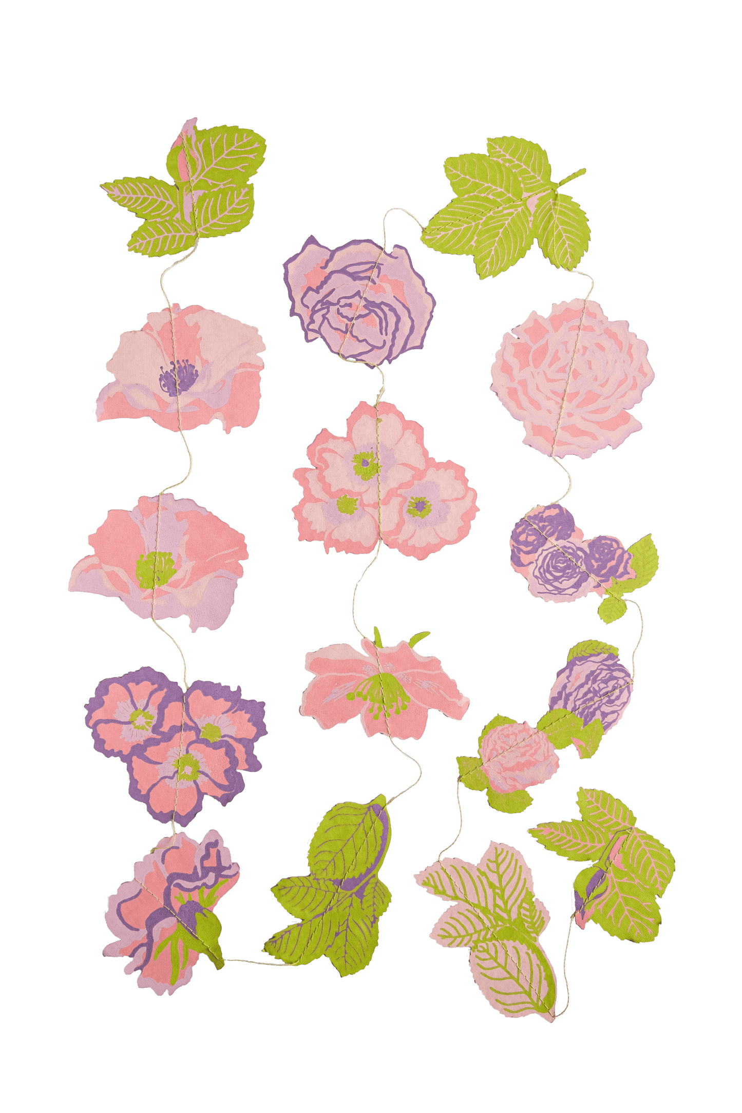 Rose Vertical Wall Hanging