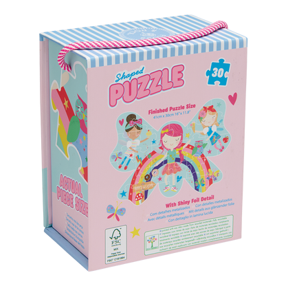 Rainbow Fairy 30pc Shaped Puzzle