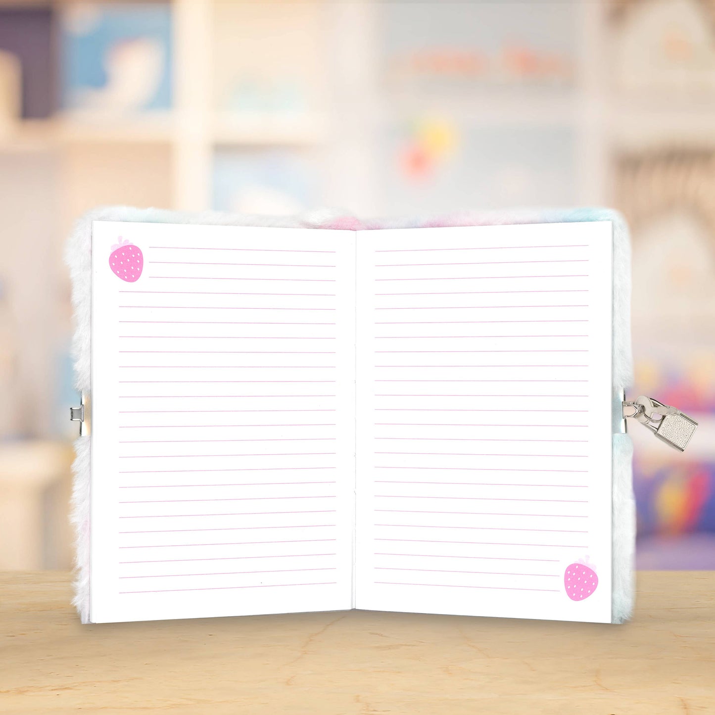 Stationery Strawberry Milk Capybara Diary