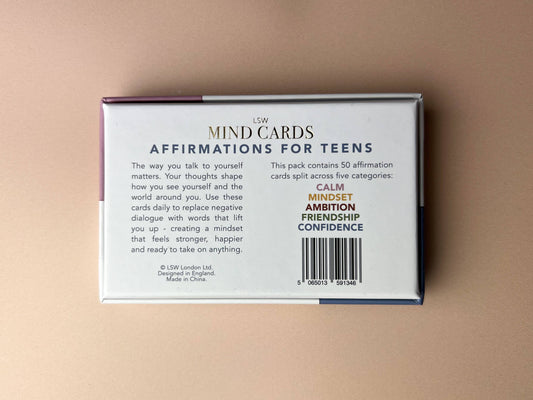Mind Cards: Affirmations for Teens