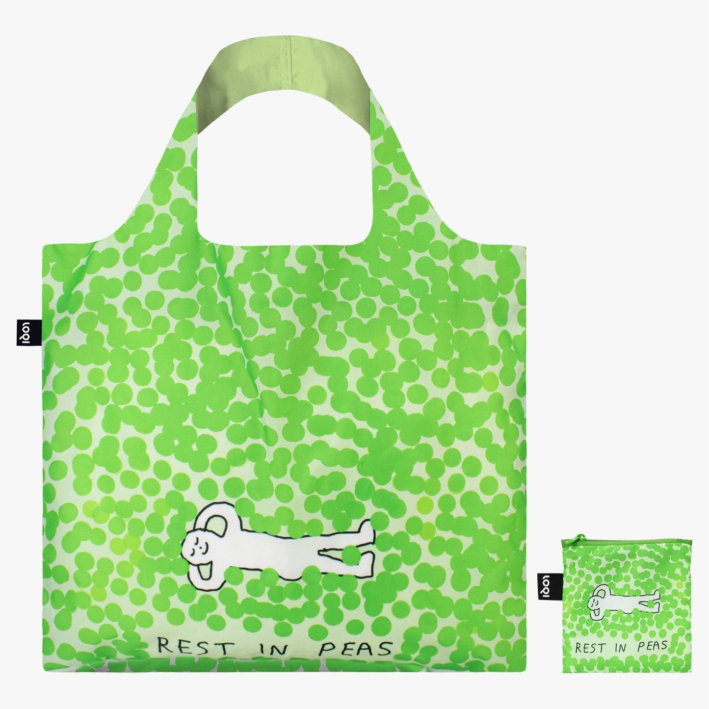 CONSTANT BAGEL THERAPY Rest in Peas Recycled Bag