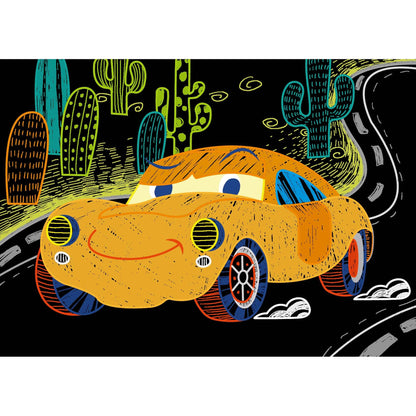 Mini Scratch Book Cars