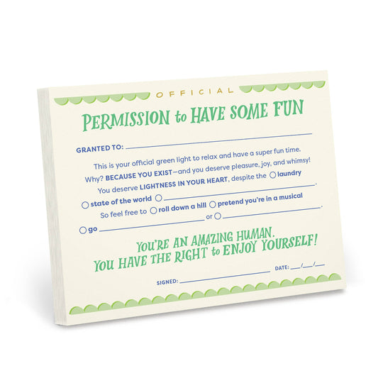 Em & Friends Permission to Have Some Fun Notepad (Notepad/Sticky Notes)