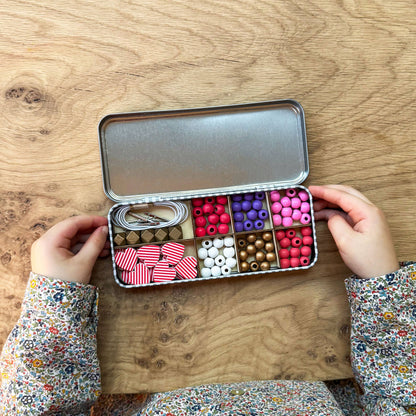 Love & Heart Bracelet Bead Kit