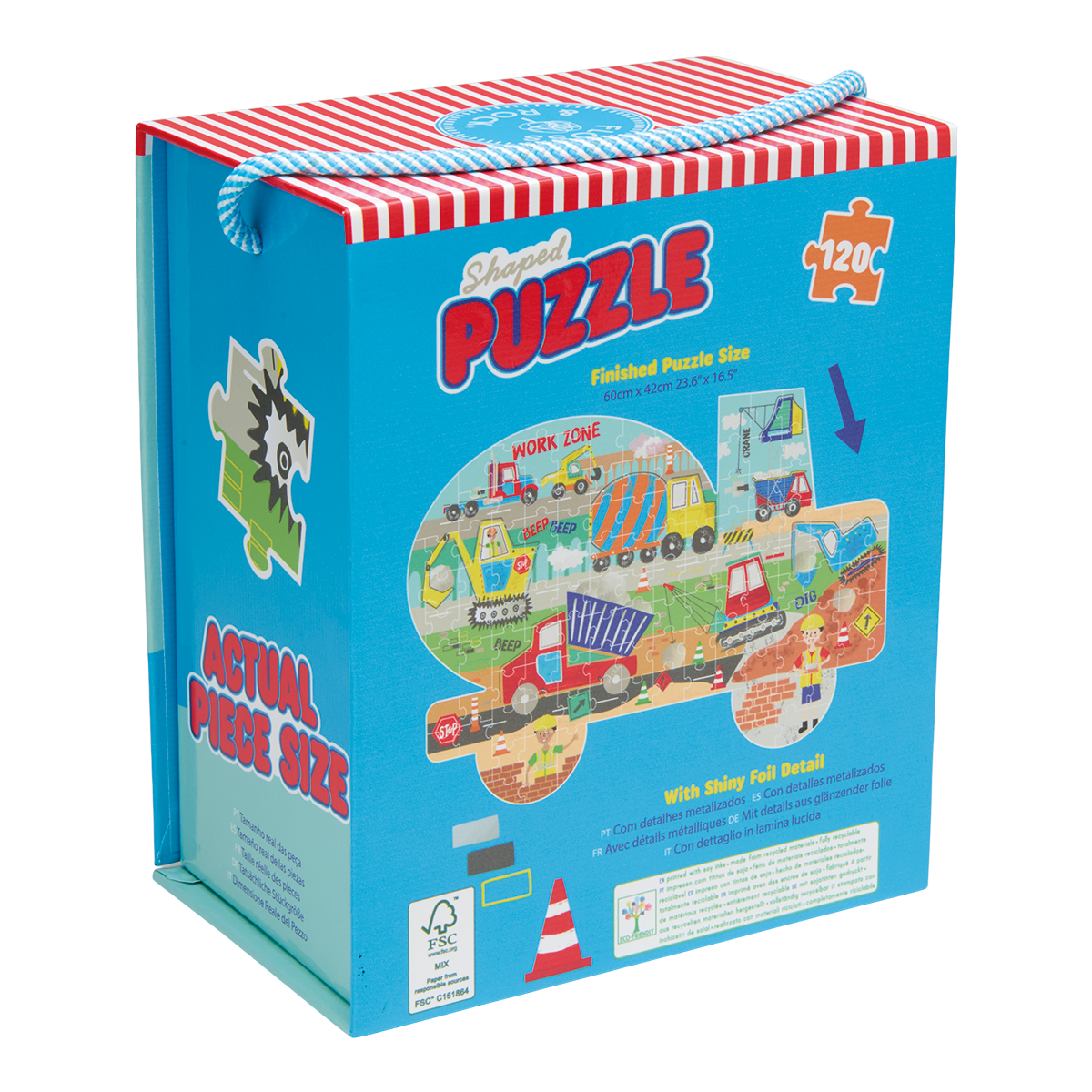 Construction 120pc Shaped Puzzle