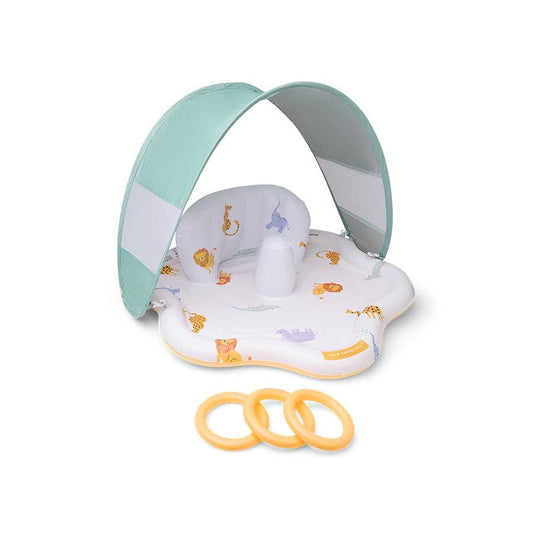 Baby Splash Mat - Multicolored - Wild Life - Ø 76 cm