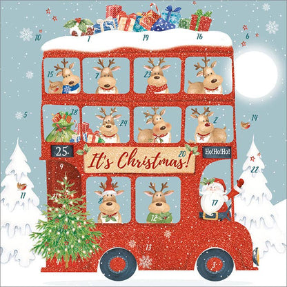 All Aboard Advent Card