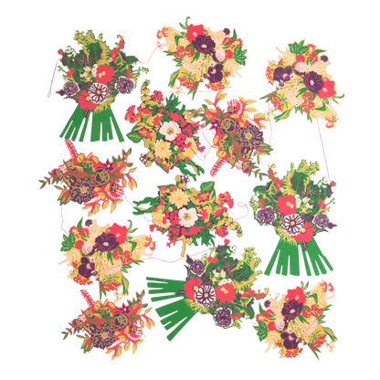 Bouquet Sewn Garland