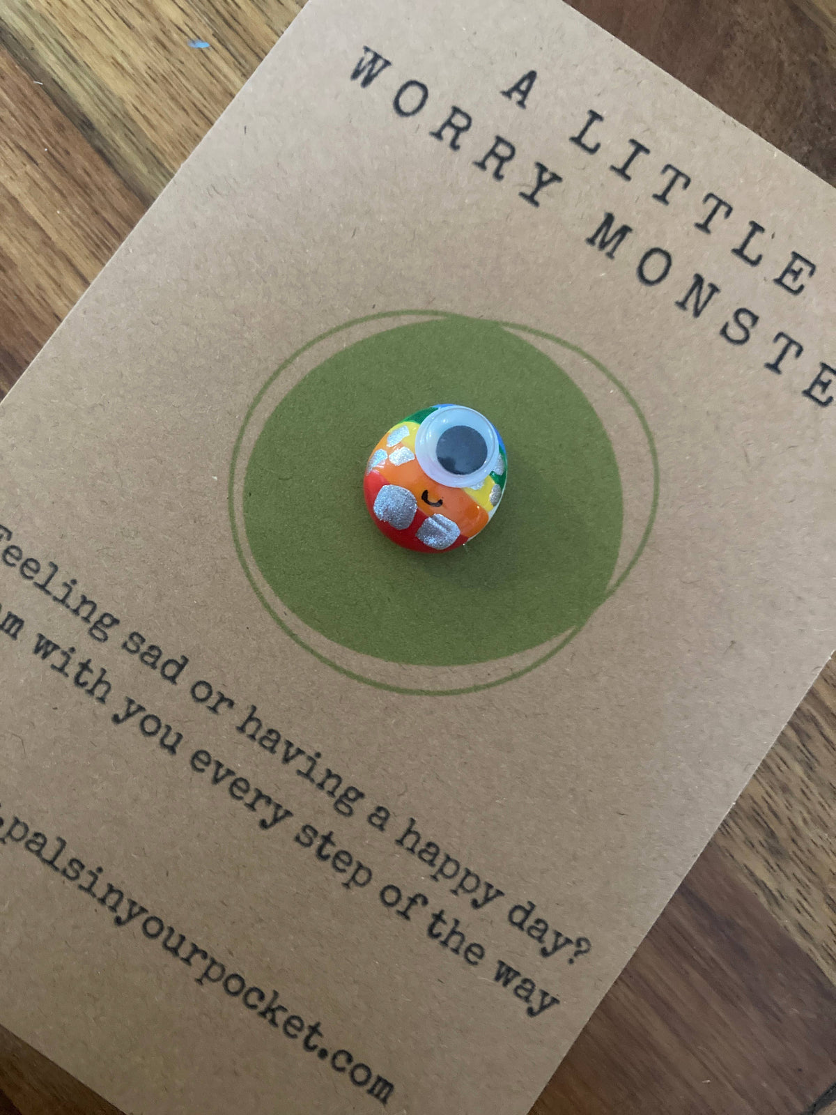 Personalized Worry Monster Anxiety Buster & Dream Catcher