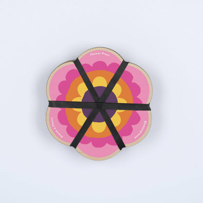 Flower Shaped Press - Pinks & Yellows