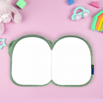 Zoo Crew Cuddly Lined Notebook Elephant