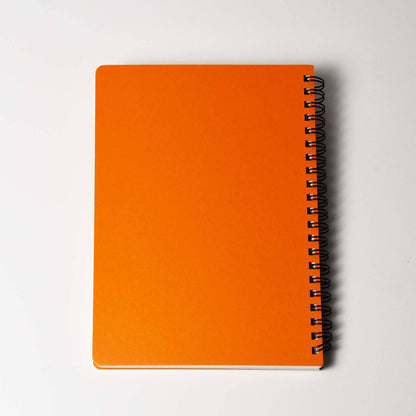[LIFE] A5 Free Diary Lined Notebook - Orange
