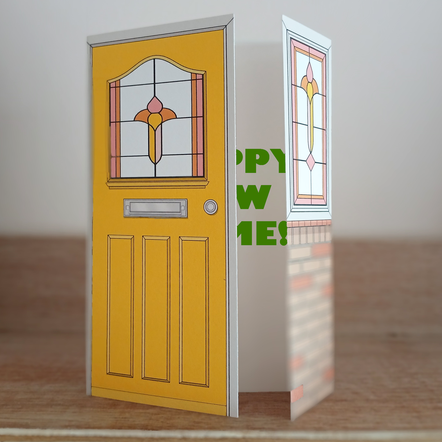 SHUT THE YELLOW DOOR! Housewarming Cards