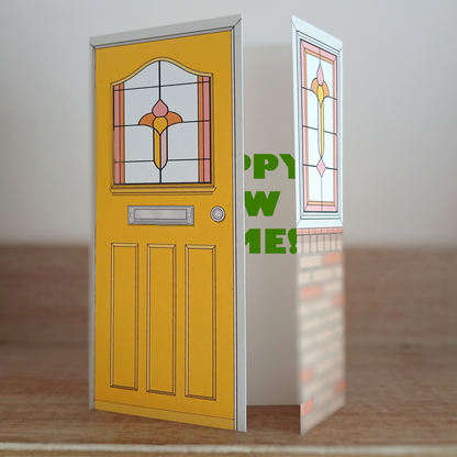SHUT THE YELLOW DOOR! Housewarming Cards