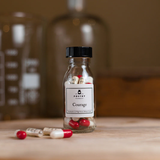 Courage - Poetry Pills (Large)