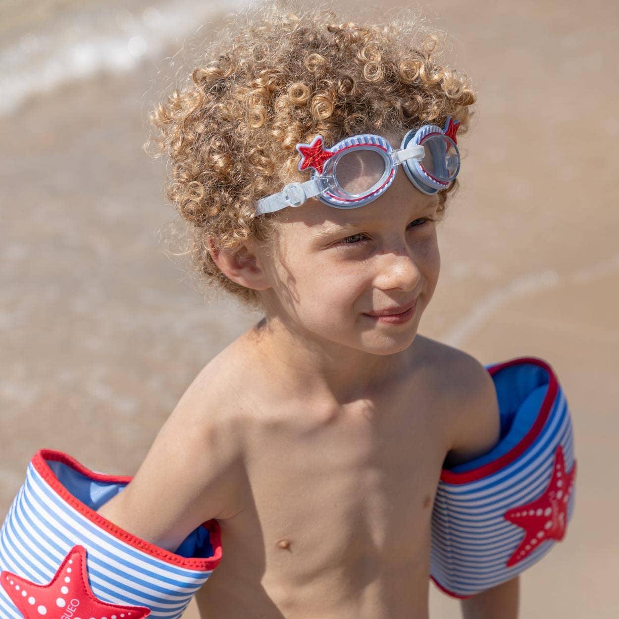 Children's anti-fog swimming goggles