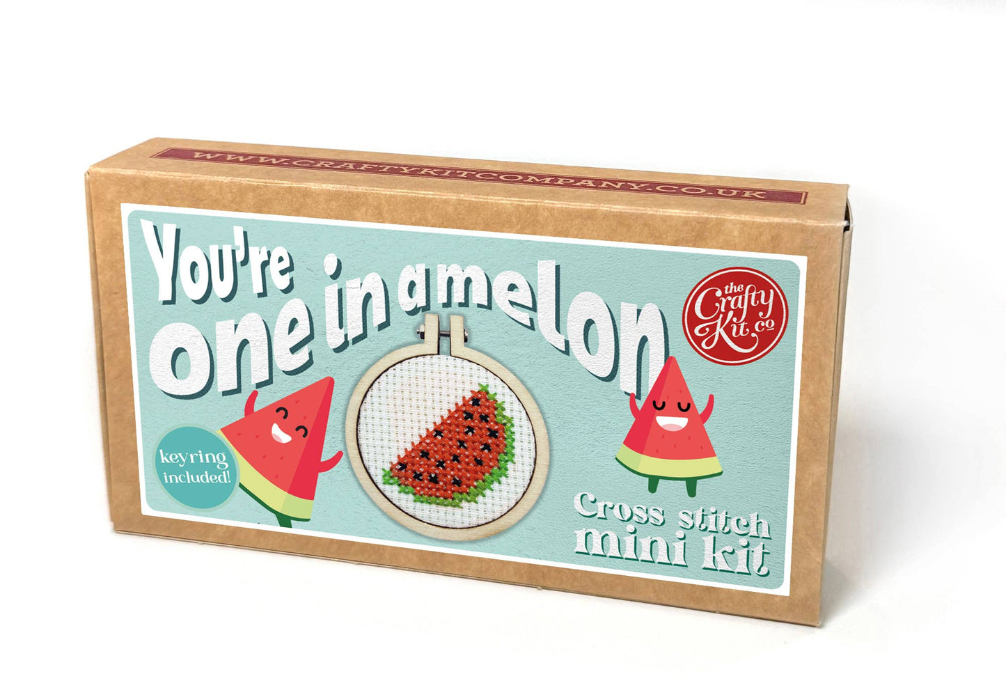 You're One in a Melon Mini Matchbox Cross Stitch Kit