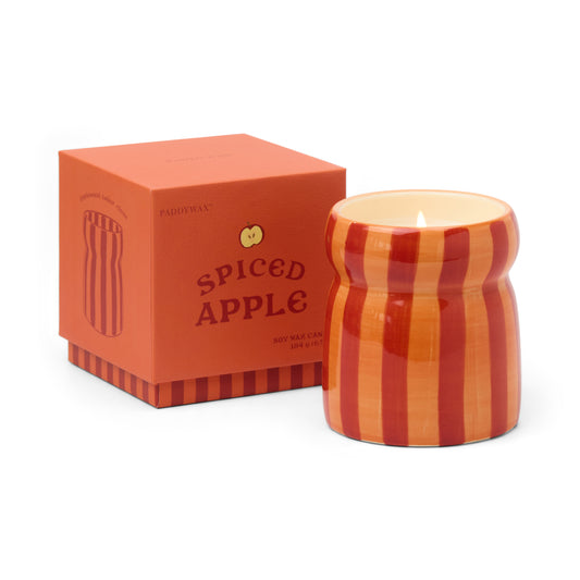 Paddywax Cabana Spiced Apple Ceramic Candle