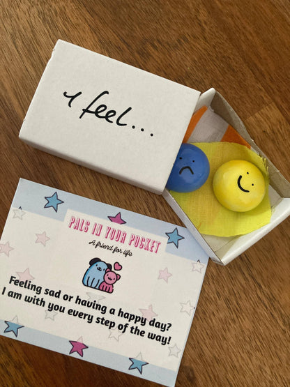 Emotion Comfort Pebbles For Mindfulness And Anxiety