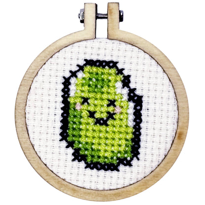Olive You Very Much Mini Matchbox Cross Stitch Kit