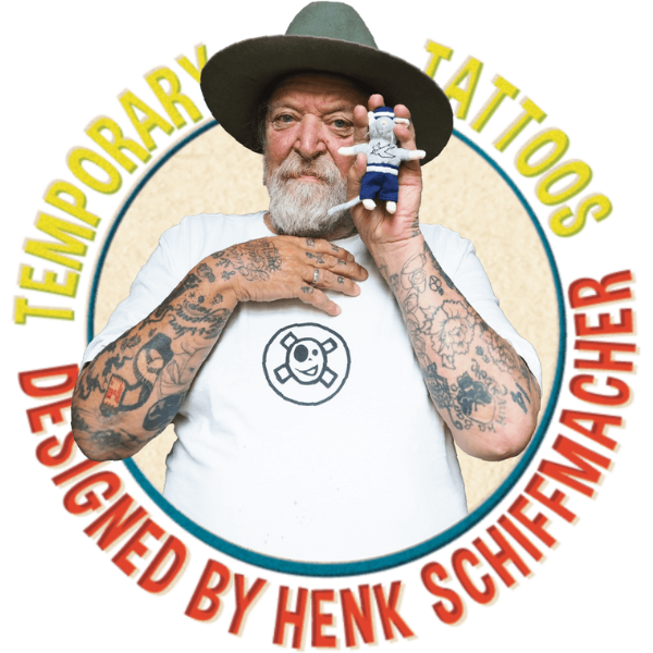 Temporary Tattoos X Henk Schiffmacher