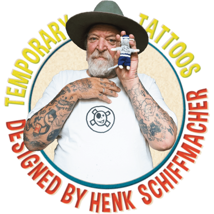 Temporary Tattoos X Henk Schiffmacher