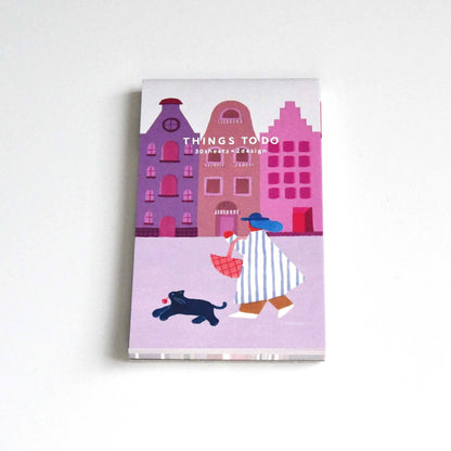 [Iroha publication] PALETTE Series THINGS TO DO Memo Notebook - Positive lavender