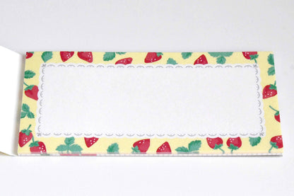 [Wa-life] YOKOPPITSU Japanese Paper Letter Book - Strawberry