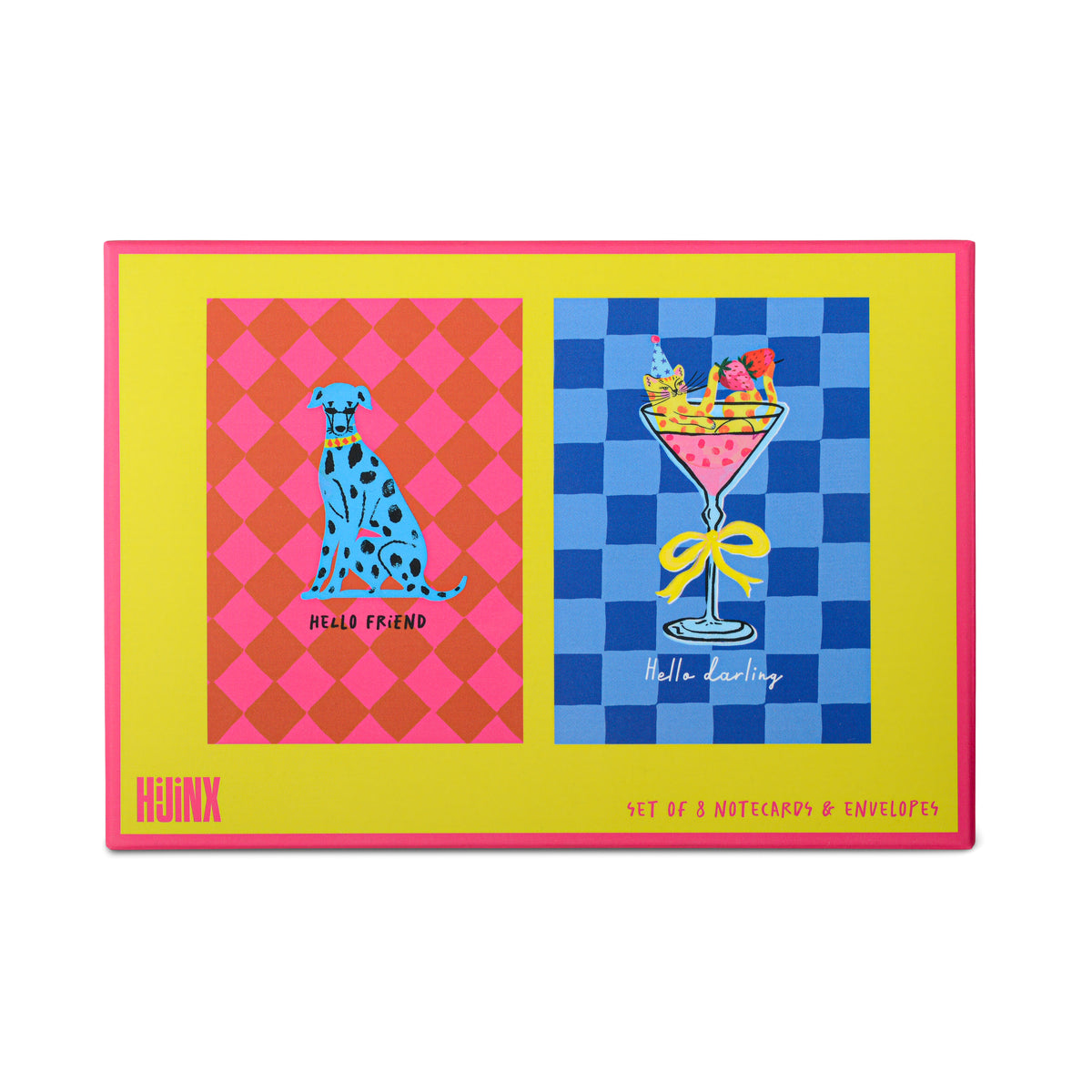 Hijinx Hello Friends Notecards (set of 8)