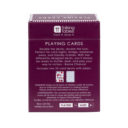 Bon Chance Playing Cards - Two decks
