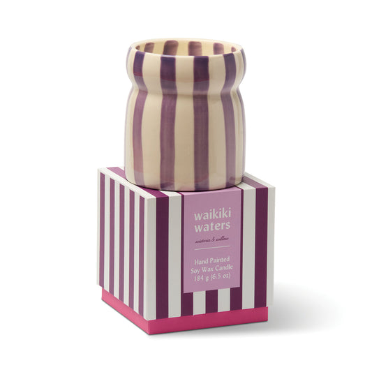 Paddywax Cabana Waikiki Waters Ceramic Candle