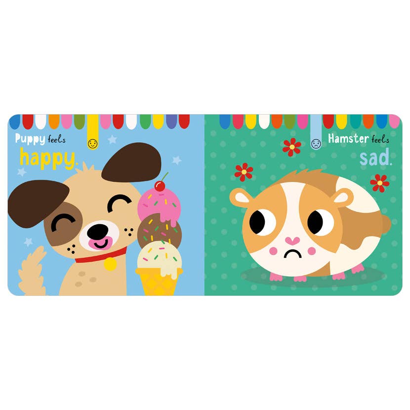 Little Stars Puppy's Feelings Cloth Book with touch