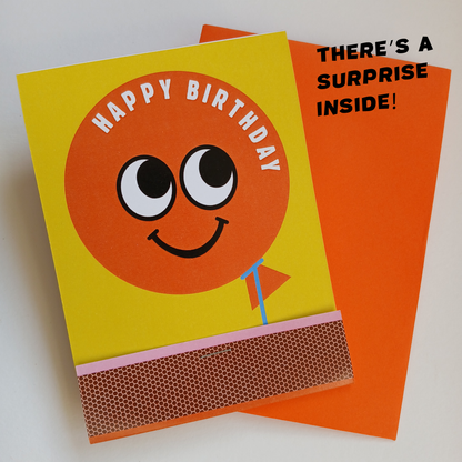 Giant Match book! Birthday cards