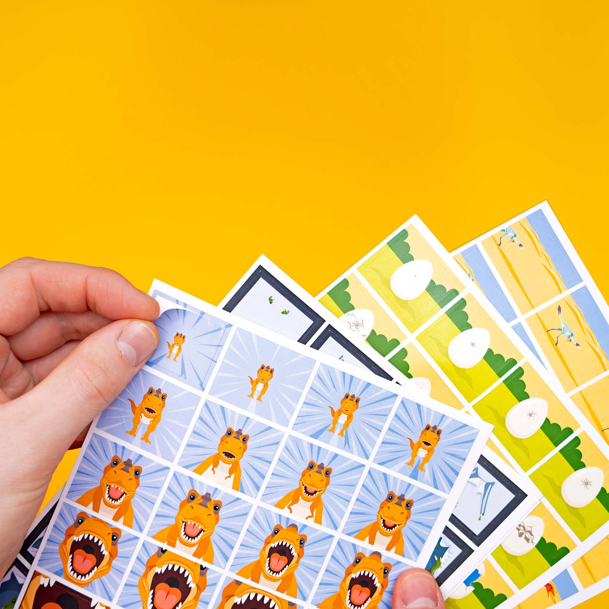 Dynamic Dinosaurs Flip Book Animation Kit