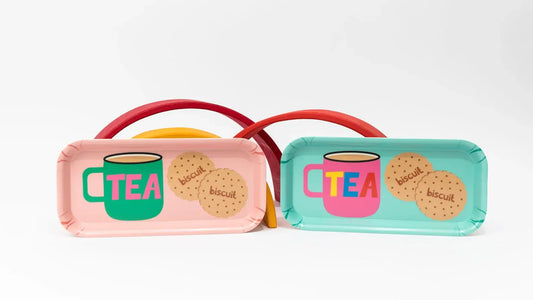 Tea and Biscuits Melamine Tray