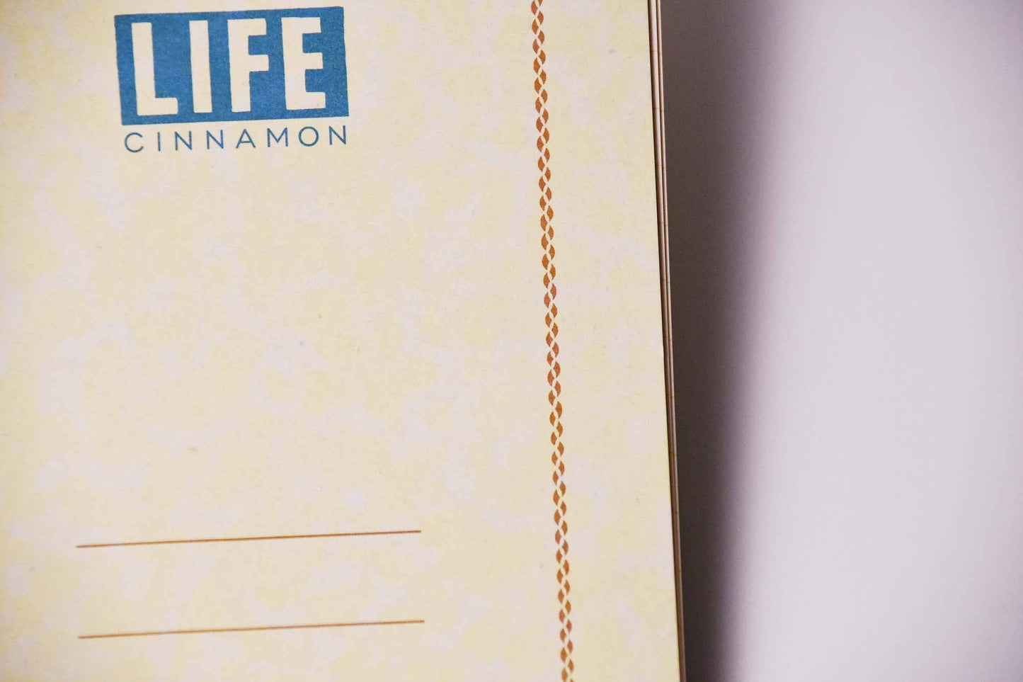[LIFE] Ring Notebook A6 Lined - Cinnamon