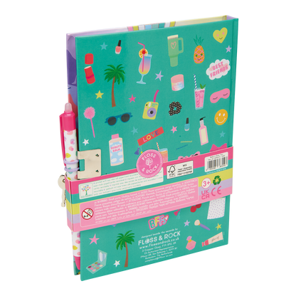 Fashion Friends Lockable Diary  ( 3 designs, 2 of each )